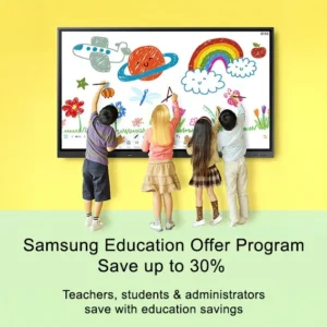 Save up to 30% for teachers, students and administrators